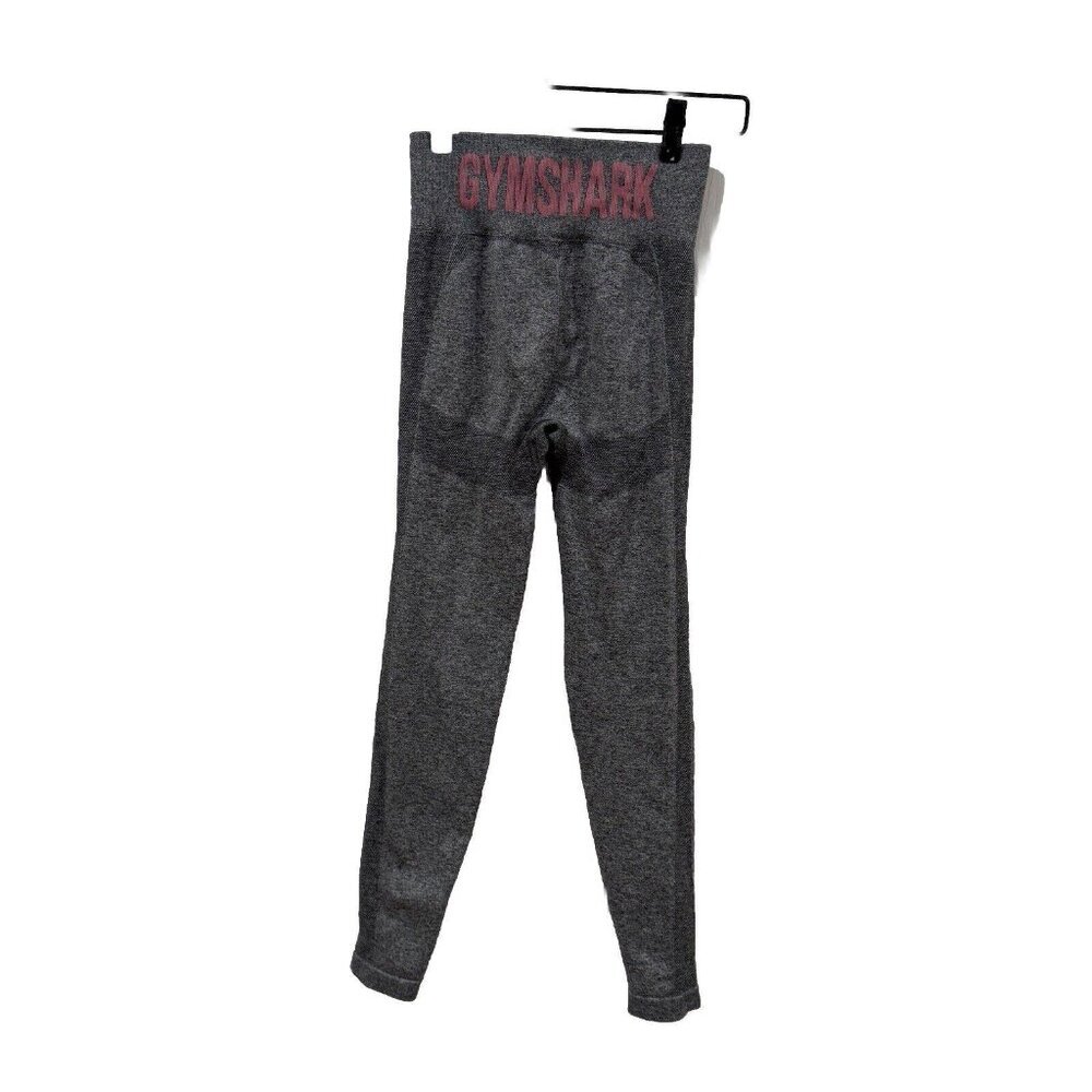 Gymshark High Rise Seamless Leggings Women's Size Small Thick Waistband Gray